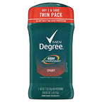 Buy now Degree Men Dry Protection Antiperspirant Sport 2.7 oz, 2 pk(Pack of 6) at indiglob india