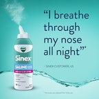 Buy now Vicks Sinex Saline Moisturizing Nasal Spray, with Aloe, Drug Free Ultra Fine Mist, Clear Everyday Sinus Congestion Fast, Clear Mucus from a Cold or Allergy, 5 OZ x 2 at indiglob india