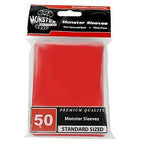 Buy now Sleeves - Monster Protector Sleeves - Standard Size Gloss - RED (Fits MTG Magic The Gathering and Other Standard Sized Gaming Cards) at indiglob india