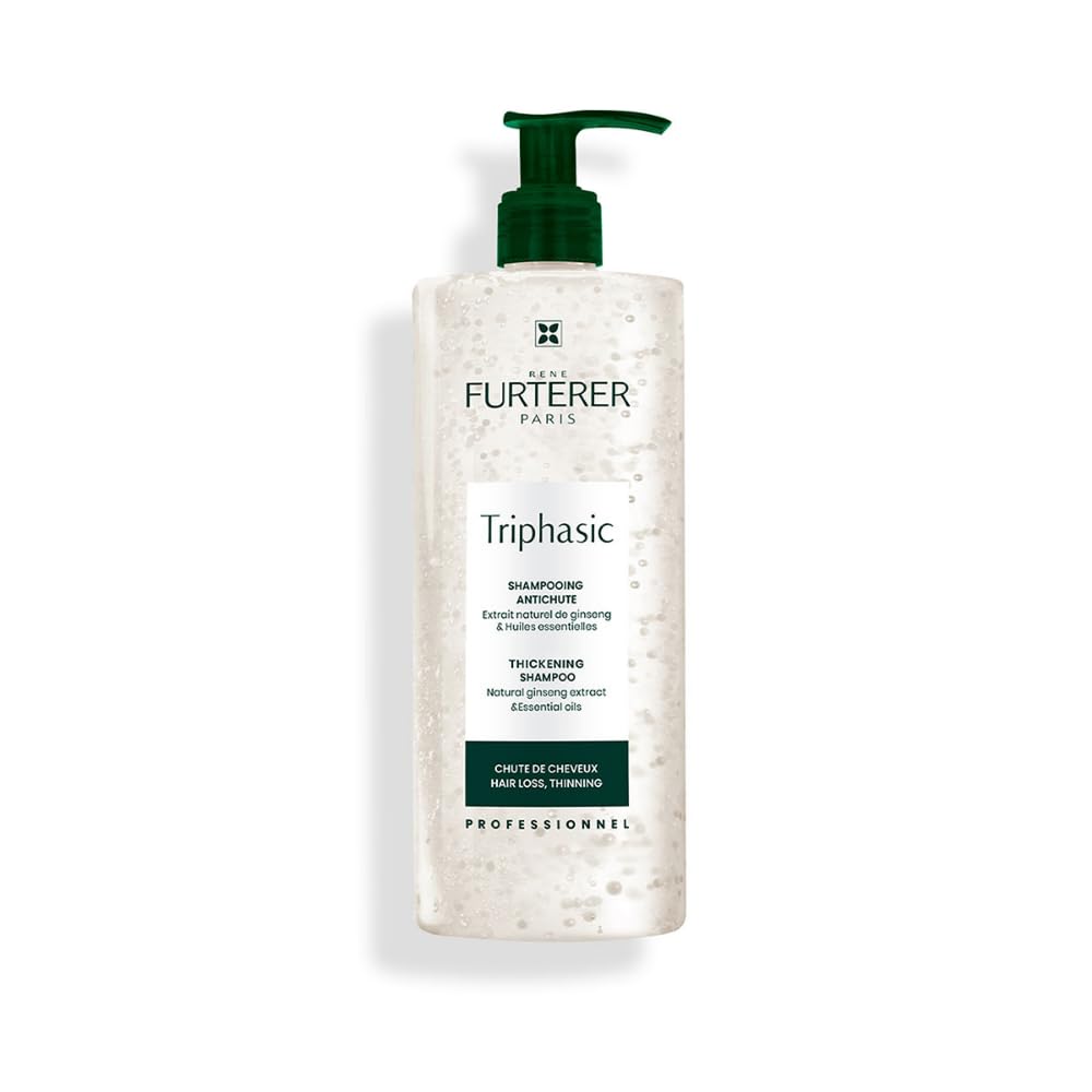 Buy now Rene Furterer TRIPHASIC Thickening Shampoo â€“ For Thinning Hair â€“ Improves hair density & strength â€“ Scalp Nutrition â€“ Rosemary Oil - For Men & Women - Color Safe 16.9 fl oz.(Pack of 1) Thinning Hair Essentials, Shampoo at indiglob india