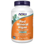 Buy now NOW Foods Supplements, Red Mineral Algae Plus Vitamin D-2, Joint Health*, 180 Veg Capsules at indiglob india