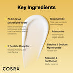 Buy now COSRX Snail Mucin Peptide Under Eye Cream, 0.84 fl oz, 73.7% Snail Mucin and Niacinamide, Eye Care, Eye Cream Anti Aging, Dark Circles, Korean Skin Care at indiglob india