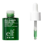 Buy now e.l.f. SKIN PLZ Clarify Facial Oil, Face Oil For Treating & Preventing Acne, Helps Calm Redness, Made with Salicylic Acid, Vegan & Cruelty-Free, 1 oz at indiglob india