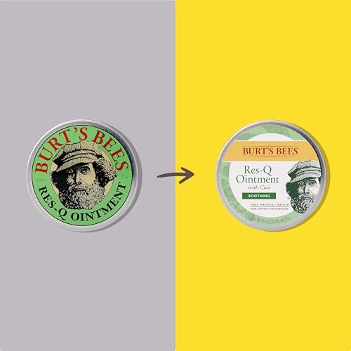 Buy now Burt's Bees 100% Natural Multipurpose Res-Q Ointment, 0.6 Oz - Pack of 3 (Package May Vary) at indiglob india