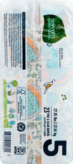 Buy now Seventh Generation Baby Diapers for Sensitive Skin, Animal Prints, Size 5, 23 Count at indiglob india
