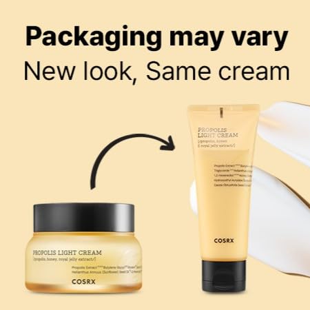 Buy now COSRX Full Fit Propolis Light Cream, 2.19 Fl.oz / 65ml, Propolis 64.5%, Hydrating Daily Day and Night Moisturiser, Korean Skin Care, Not Tested on Animals at indiglob india
