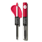 Buy now Revlon Liquid Lipstick with Clear Lip Gloss, ColorStay Overtime Lipcolor, Dual Ended with Vitamin E, 040 Forever Scarlet, 0.07 Fl Oz at indiglob india