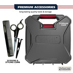Buy now Wahl USA Pro Ultra Quiet High Torque Corded Hair Clipper for Ultra Quiet Operation and Cooler Operating Temperatures, Metal Housing with Bonus Hair Clipping Guard Caddy - Model 3000097 at indiglob india