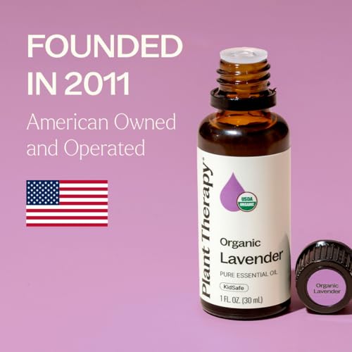 Buy now Plant Therapy Organic Lavender Essential Oil 100% Pure, USDA Certified Organic, Undiluted, Natural Aromatherapy for Diffusion & Topical Use, For Skin, Hair, Relaxation, Premium Therapeutic Grade 30 mL at indiglob india