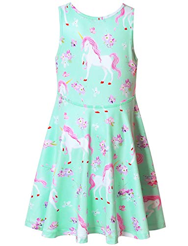 Buy now Girl & Doll Matching Dresses Floral Unicorn Clothes Summer Swing Dress 3t 4t at indiglob india