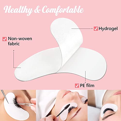 Buy now 100 Pairs GreenLife Natural Hydrogel Eye Gel Pads - Collagen and Aloe Vera Patches for Under Eyes - Eyelash Extension Kit at indiglob india