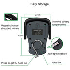 Buy now Digital Hanging Luggage Scale with Comfortable Handle and Large Hook, 110lb/50kg, Backlit Portable Scale for Travel Fishing with Tare/Hold Function, AAA Batteries Included, Grey at indiglob india