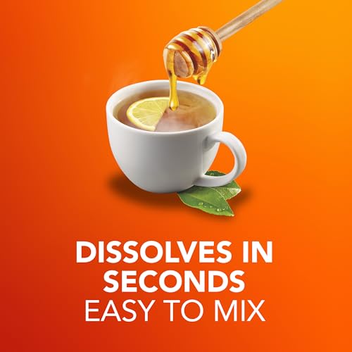Buy now Vicks DayQuil & NyQuil Hot Remedy Cold & Flu Powder Mix, Over-The-Counter Medicine, Value Pack, Fast Relief for Headache, Fever, Sore Throat, Minor Aches and Pains, and Cough, 16 Packets at indiglob india