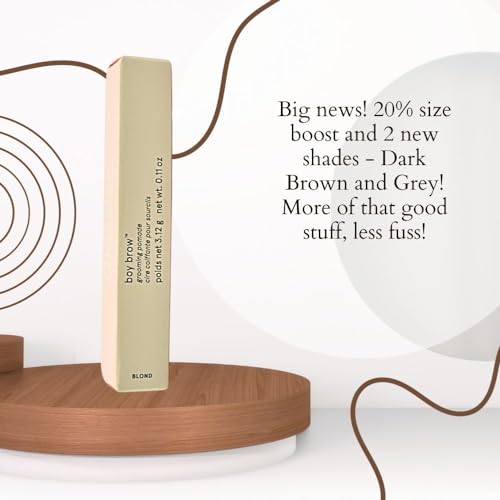 Buy now Glossier Boy Brow Volumizing Eyebrow Gel-Pomade - Blond - Light-Medium Blond at indiglob india