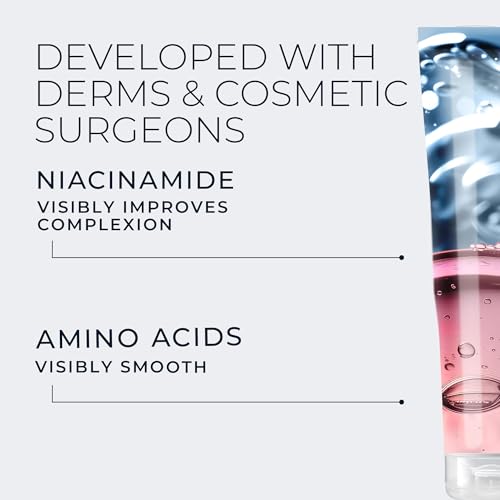 Buy now RoC Retinol Correxion Deep Wrinkle Serum Facial Cleanser with Niacinamide for Anti-Aging & Fine Lines, Makeup Remover, Ophthalmologist Tested Skin Care, 6 oz at indiglob india