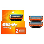 Buy now Gillette Fusion5 Razor Refills for Men, 2 Razor Blade Refills at indiglob india
