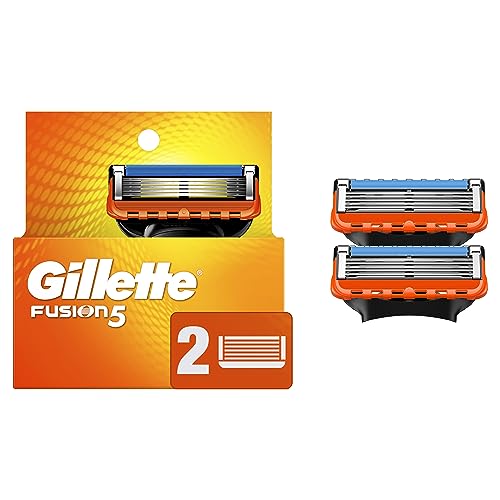 Buy now Gillette Fusion5 Razor Refills for Men, 2 Razor Blade Refills at indiglob india