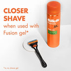 Buy now Gillette Fusion5 Razor Refills for Men, 4 Razor Blade Refills at indiglob india