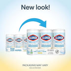 Buy now Clorox Free & Clear Cleaning Wipes, Light Lemon Scent, 75 Count, Pack of 3 (Pack May Vary) at indiglob india