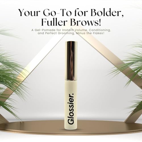 Buy now Glossier Boy Brow Volumizing Eyebrow Gel-Pomade - Brown - Medium-Dark Brown at indiglob india