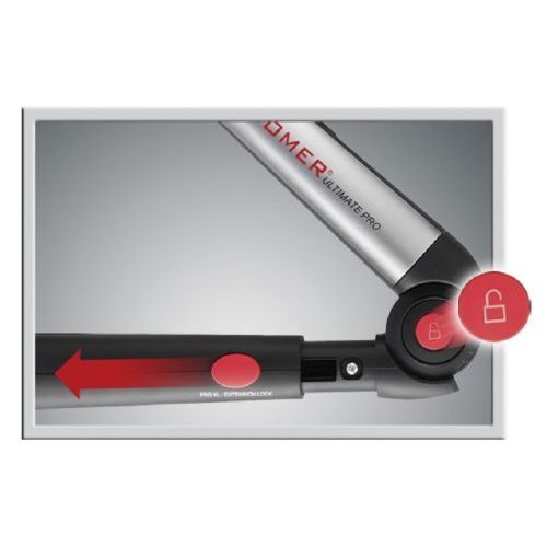 Buy now MANGROOMER - ULTIMATE PRO Back Shaver with 2 Shock Absorber Flex Heads, Power Hinge, Extreme Reach Handle and Power Burst at indiglob india