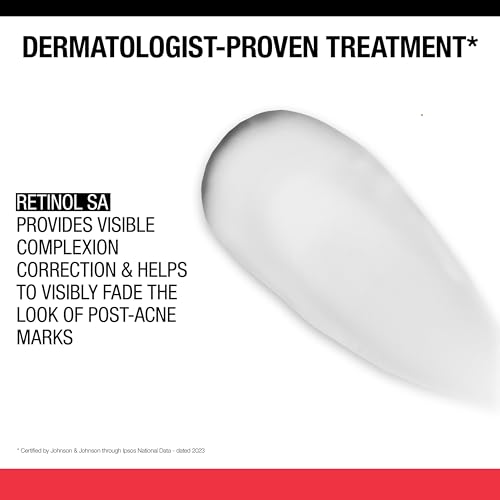 Buy now Neutrogena Retinol SA, Stubborn Marks PM Treatment, Face-Exfoliating Treatment to Help Reverse the Look of Post-Acne Marks & Uneven Skin Tone, Non-Comedogenic, PM Treatment, unscented, 1.0 Fl Oz at indiglob india
