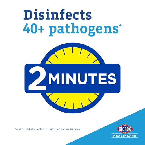 Buy now Clorox Healthcare VersaSure Cleaner Disinfectant Wipes, 6.75" x 8", 85 Count Canister (Package May Vary) at indiglob india