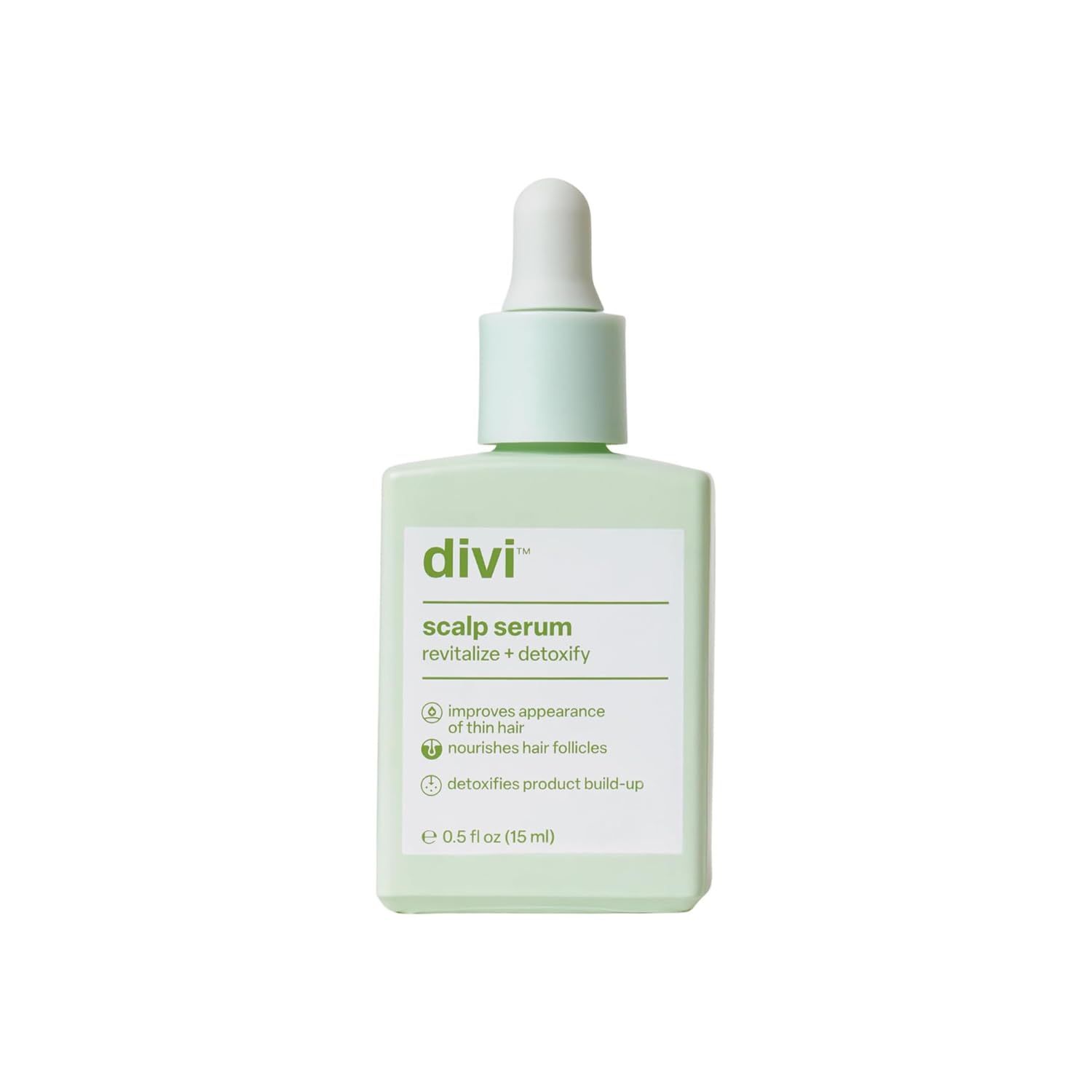 Divi Scalp Serum | To Promote Fuller-Looking Hair with Peptides | 30ml | Multi-Peptide Complex, Caffeine, Rosemary Oil, Vegan, Non-Greasy, Thinning Hair, Fuller-Looking Hair, Scalp Serum, 30ml