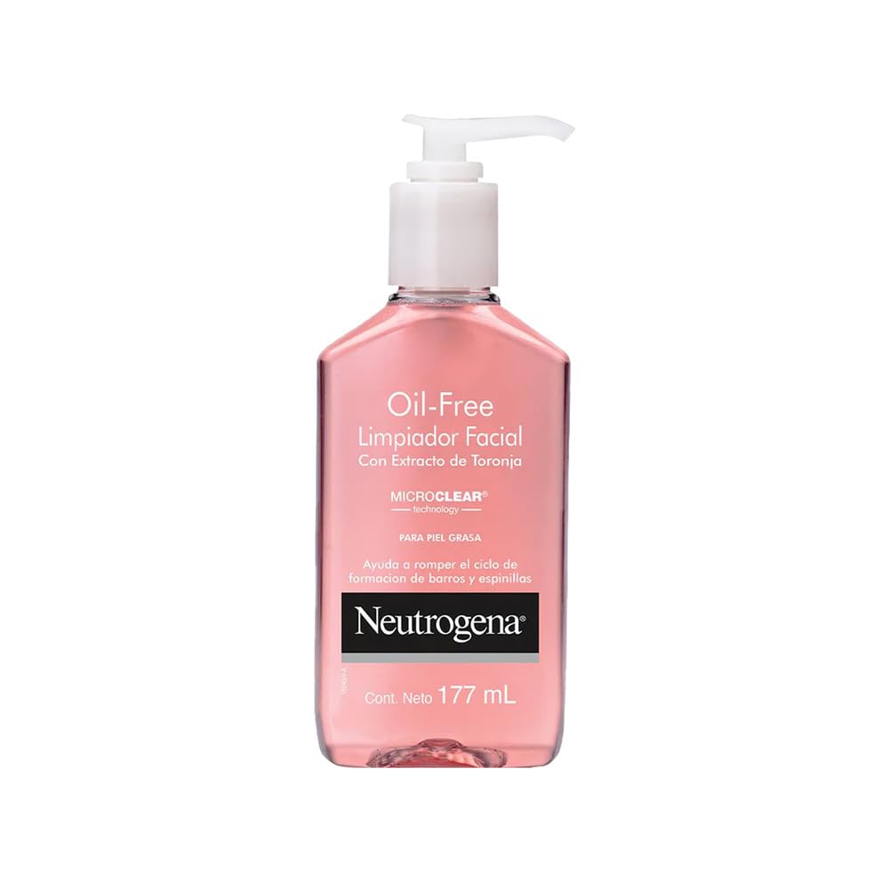 Buy now Neutrogena Oil-Free Pink Grapefruit Pore Cleansing Acne Wash and Daily Liquid Facial Cleanser with 2% Salicylic Acid Acne Medicine and Vitamin C, 6 fl. oz at indiglob india