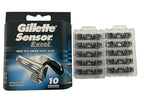 Buy now Gillette Sensor Excel - 10 Count (Pack of 3) at indiglob india