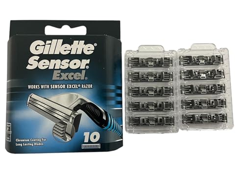 Buy now Gillette Sensor Excel - 10 Count (Pack of 3) at indiglob india
