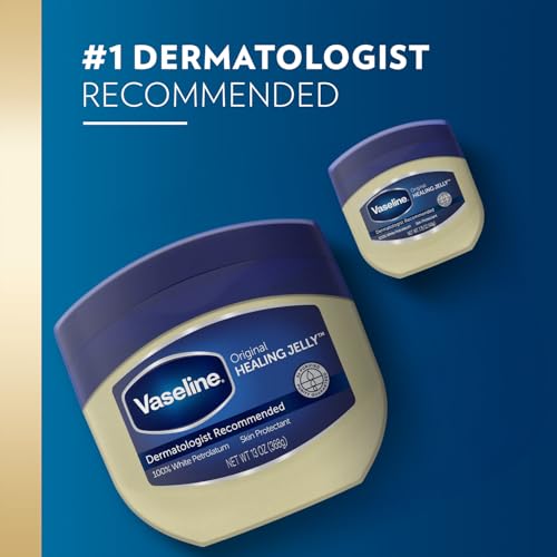 Buy now Vaseline Petroleum Jelly 2-Size Variety 4-Pack â€“ Hypoallergenic Skin Protectant, Unscented Healing Ointment for Beauty & Personal Care at indiglob india