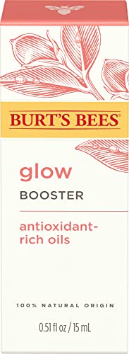 Buy now Burt's Bees Glow Booster Face Serum with Antioxidant-Rich Oils for Normal and Combination Skin, 0.51 Fluid Ounces at indiglob india