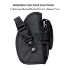 Buy now Marmot Tactical Vest Durable Mesh Vest with Detachable Belt & Holster for Subcompact/Compact/Standard Pistol at indiglob india