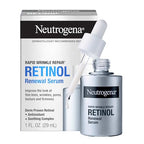 Buy now Neutrogena Rapid Wrinkle Repair Retinol Renewal Serum, Lightweight Anti-Aging Facial Serum with Pure Retinol & Antioxidants to Improve Wrinkles, Dullness & Dark Spots, 1 fl oz at indiglob india
