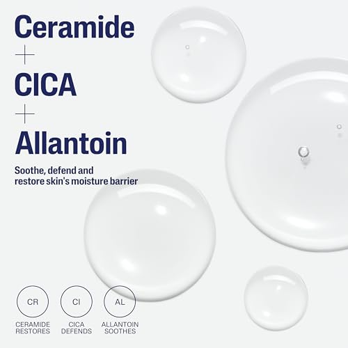 Buy now Cetaphil Ceramide Serum, Hydrates and Restores Skin Barrier, Formulated with Ceramides & Centella Asiatica, Designed for Sensitive Skin, Fragrance Free, Dermatologist Tested, 1oz at indiglob india