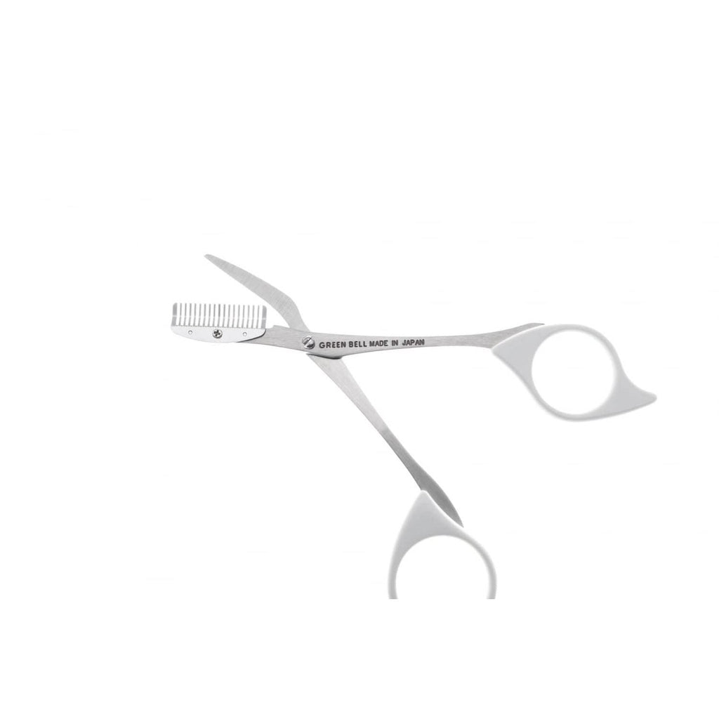 Buy now Seki Edge Eyebrow Scissors Comb (SS-605) - Stainless Steel Eyebrow Trimmer Scissor Comb for Trimming Eye Brows, Beards, & Mustaches - for Men & Women - Made in Japan at indiglob india