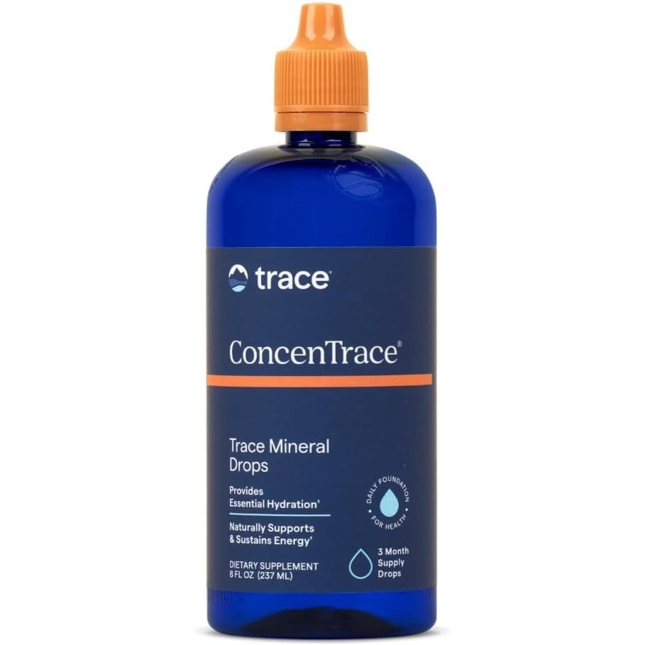 Buy now Trace Minerals ConcenTrace Trace Mineral Drops - Liquid Supplement for Bone & Joint Support - Aids Hydration & Electrolyte Restoration - Unflavored, 0.5 fl oz (6 Servings) 8 Fl Oz (Pack of 1) Unflavored at indiglob india