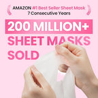 Buy now GLAM UP Korean Facial Sheet Mask 12 Combo Pack | Hydrating & Moisturizing Face Mask for Glass Skin | Soothing Korean Skincare for Sensitive, Dry Skin | Bulk Face Masks Gift Set for Home Spa at indiglob india