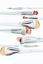 Buy now e.l.f. Precision Swirl Foundation Brush, Blends Liquid Foundation Smoothly Onto Skin, Triangular Handle For Ultimate Control, Vegan & Cruelty-Free at indiglob india