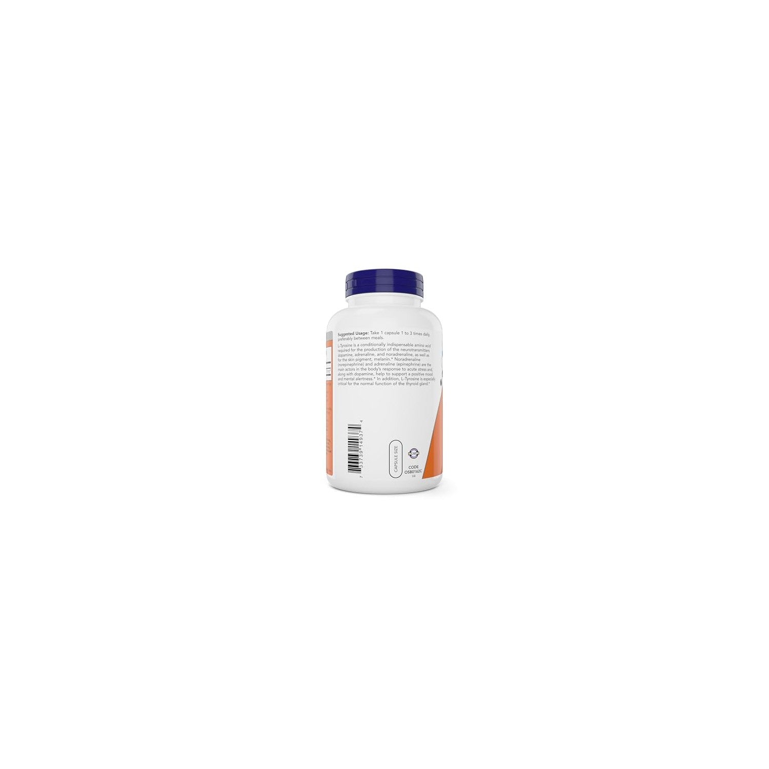 Buy now Now Foods L-Tyrosine 500mg, 300 Capsules - Non GMO - Supports Mental Alertness - 500 mg Caps - Free Form Supplement at indiglob india