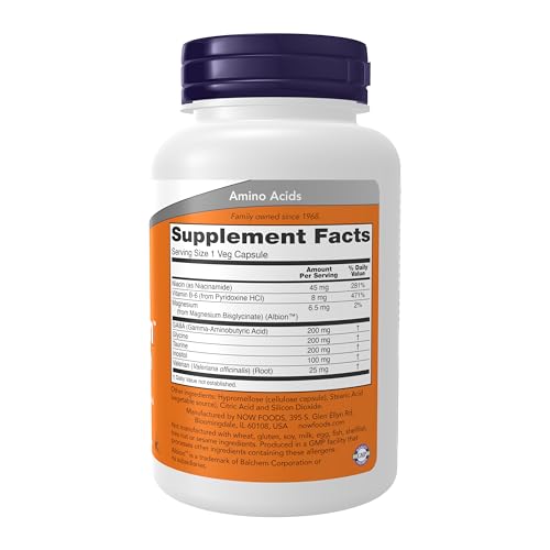 Buy now NOW Supplements, True Calm, with Magnesium, GABA, B Vitamins & More, 90 Veg Capsules at indiglob india
