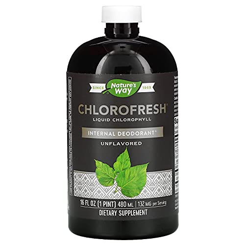 Buy now Nature's Way Chlorofresh Liquid Chlorophyll Internal Deodorant, unflavored 16 oz at indiglob india