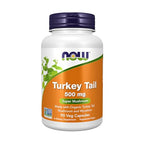Buy now Now Foods Supplements, Turkey Tail 500 mg, Super Mushroom, Made with Organic Turkey Tail Mushroom and Mycelium, 90 Veg Capsules at indiglob india