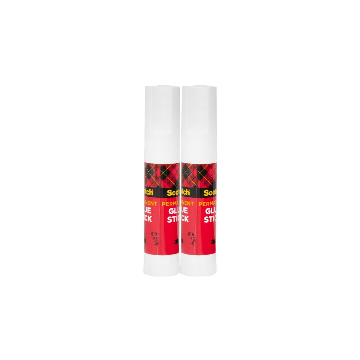 Scotch Permanent Glue Sticks, Acid-Free Non-Toxic Adhesive (2-Pack) – Strong & Fast Bond, No-Mess Application for Paper, Photos, Crafts