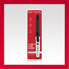 Buy now Revlon Crystal C + Ceramic Hair Curling Iron | Long-Lasting Shine and Less Frizz, (1 in) at indiglob india