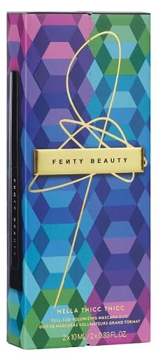 Buy now Fenty Beauty by Rihanna Hella Thicc Thicc Full-Size Volumizing Mascara Duo at indiglob india