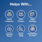 Buy now Simply Saline Extra Strength for Severe Congestion Relief Nasal Mist: 4.6oz 3-Pack at indiglob india