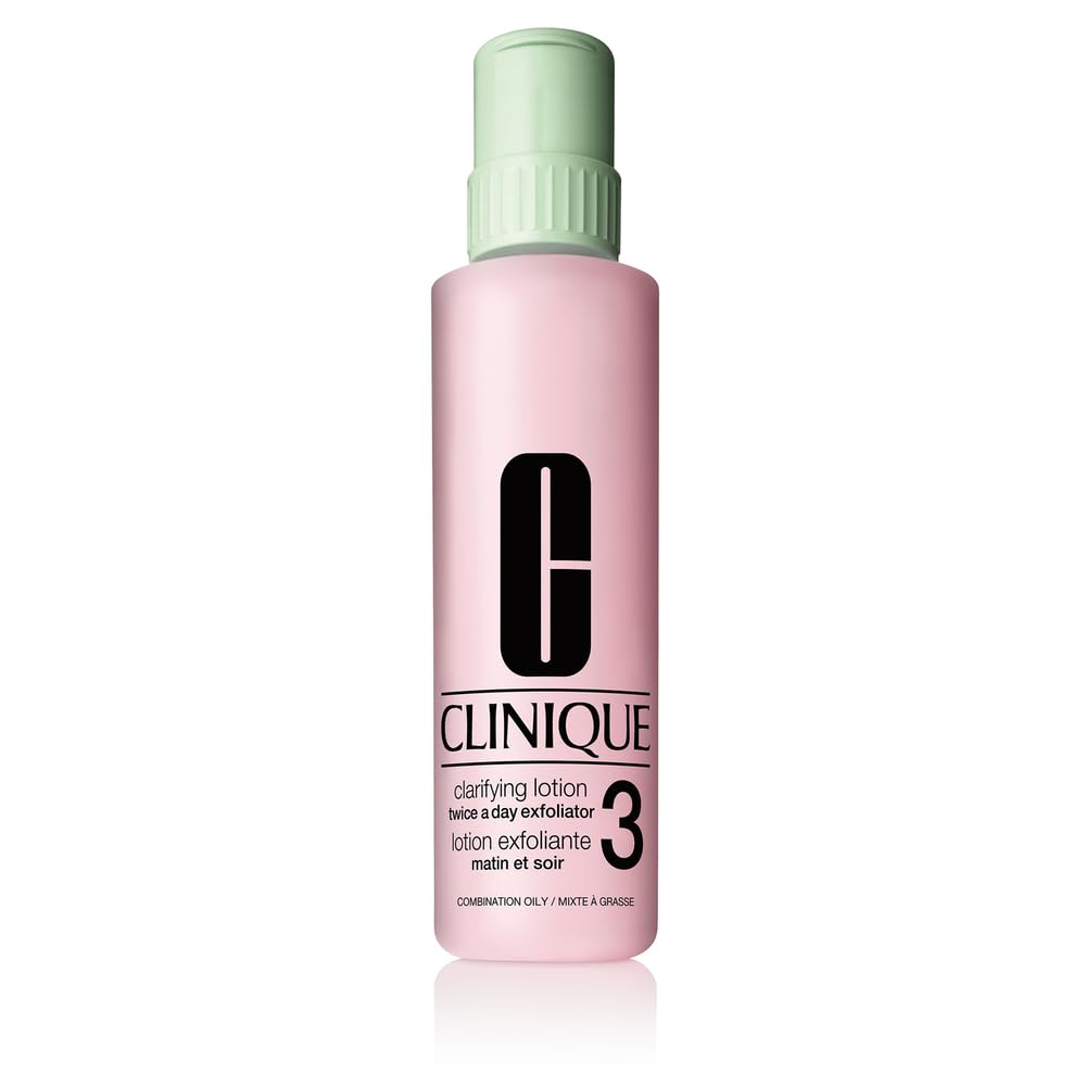 Buy now Clinique 3-Step Clarifying Lotion Face Exfoliator 3 | Toner With Witch Hazel + Salicylic Acid | For Combination Oily Skin Types at indiglob india