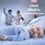 Buy now BabyRub Soothing Vapour Ointment for Babies (50 ml - 1.7 oz) + V4l Paper Napkin 125 Sheets Free at indiglob india